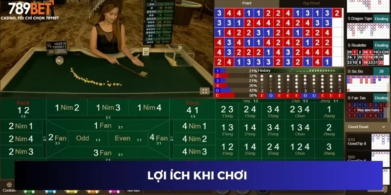 Lợi ích khi chơi 