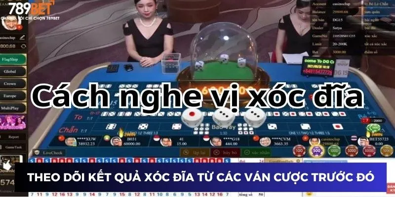 Theo dõi kết quả xóc đĩa từ các ván cược trước đó