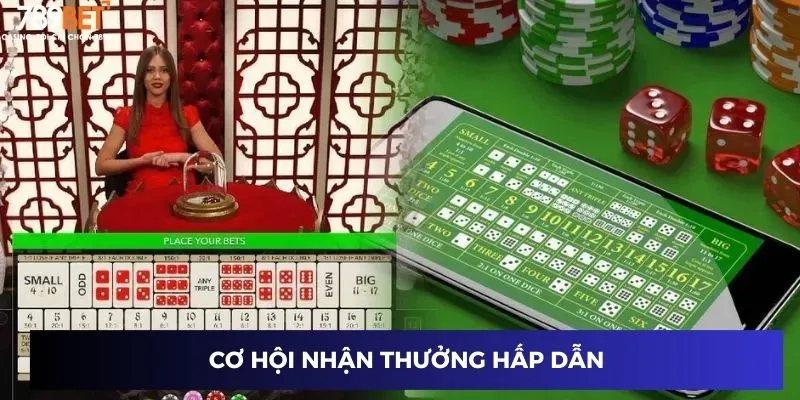 Cơ hội nhận thưởng hấp dẫn
