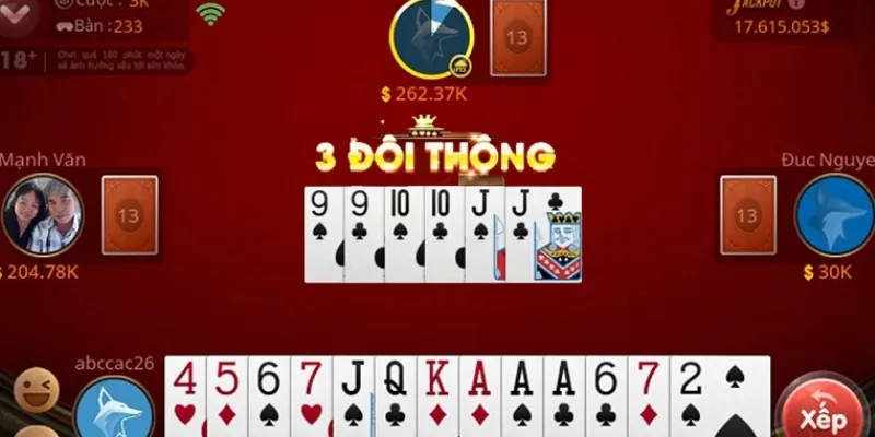 Các tình huống bị phạt khi chặt heo trong Tiến Lên