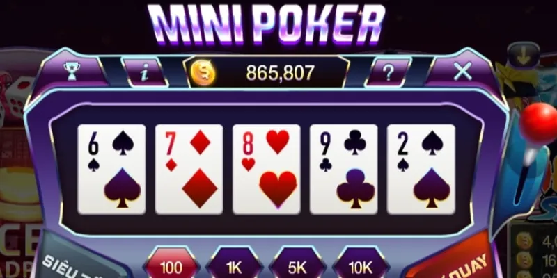 Cách chơi mini poker cho người mới là gì?
