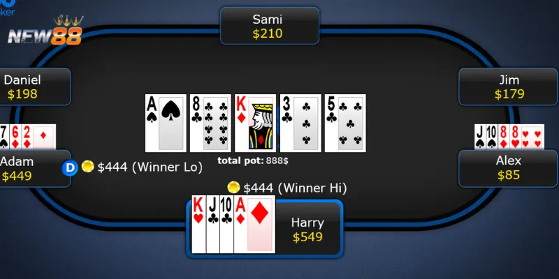 Cách tiếp cận nền tảng giúp chơi poker Omaha 